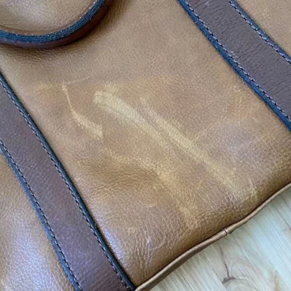 Fossil Mens Pebble Leather Briefcase - Picture 5 of 12